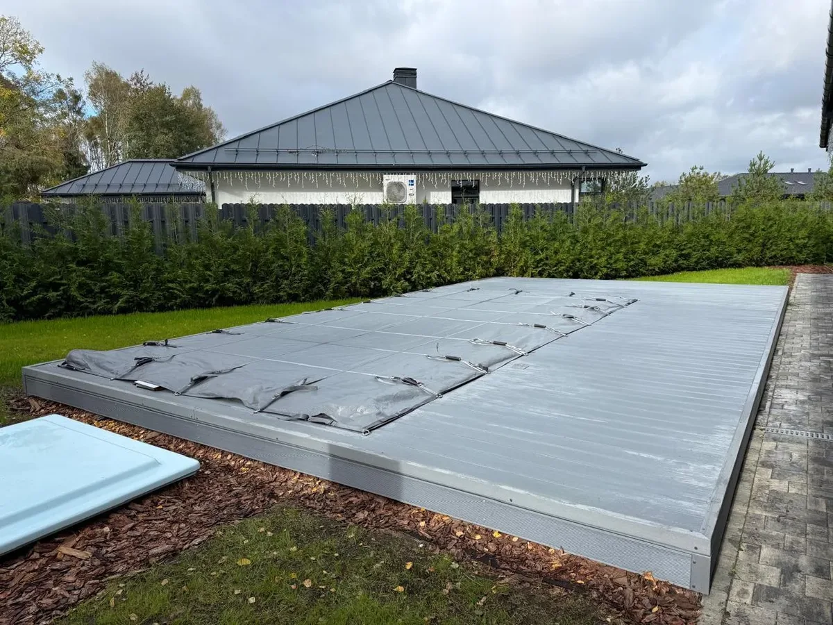 Покрывало Laguna Cover Mesh — установка в Сызрани